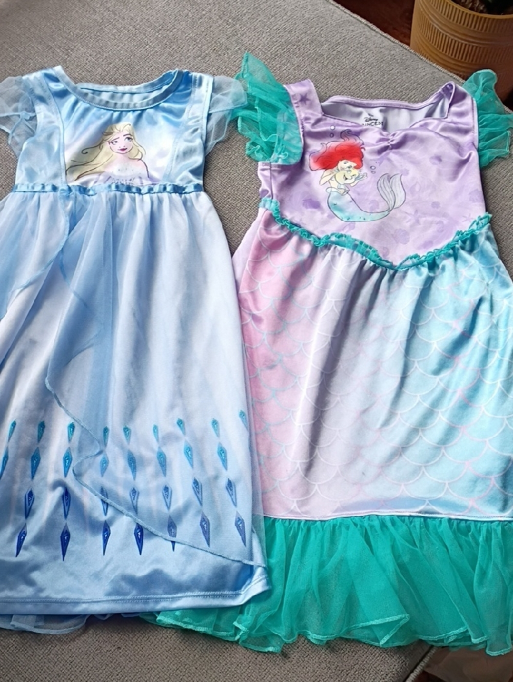 Disney Princess Toddler Nightgowns 3T / 4T